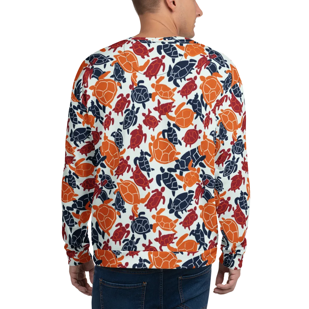 Carapace Parade on Sweatshirt — Back