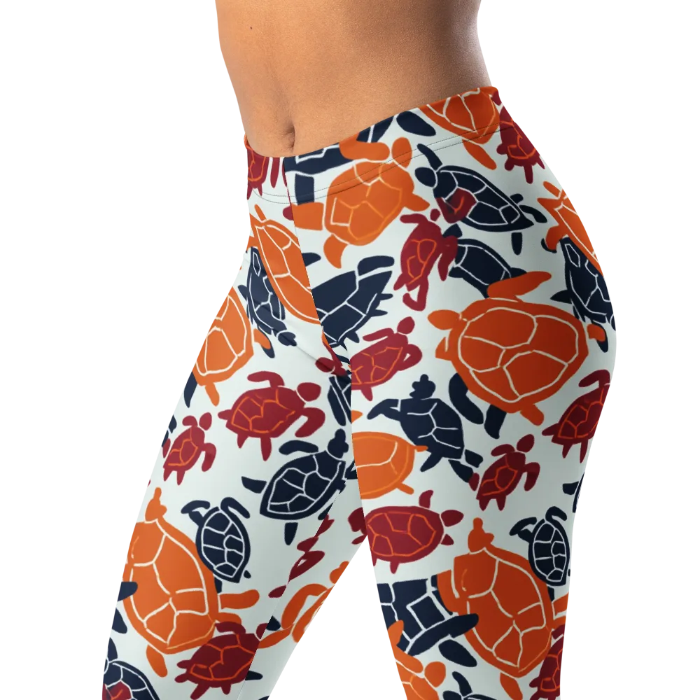 Carapace Parade on Leggings — Left Front