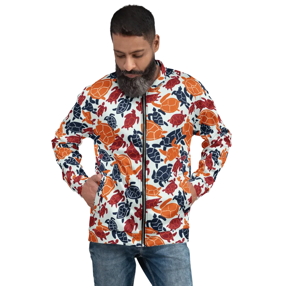 Carapace Parade on Bomber Jacket — Front
