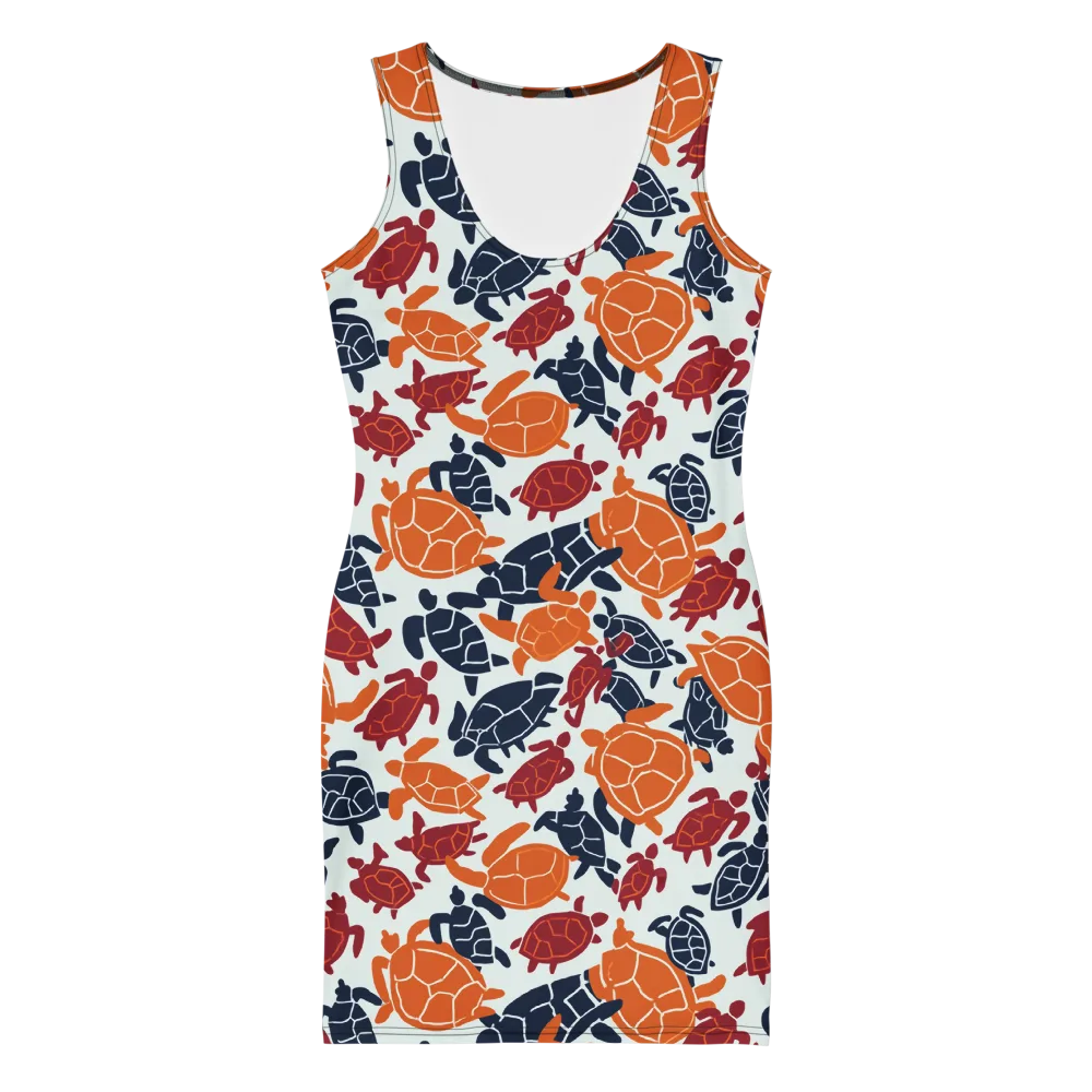 Carapace Parade on Bodycon Dress — Front