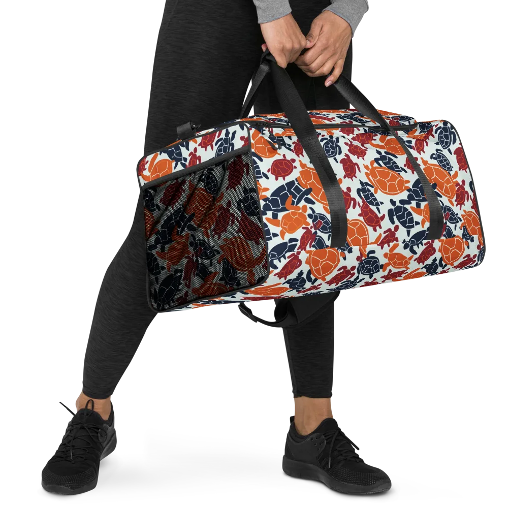 Carapace Parade on Duffle Bag — Right Front
