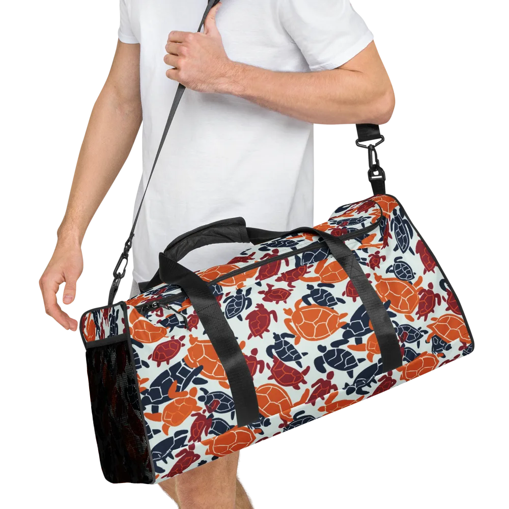 Carapace Parade on Duffle Bag — Right Front