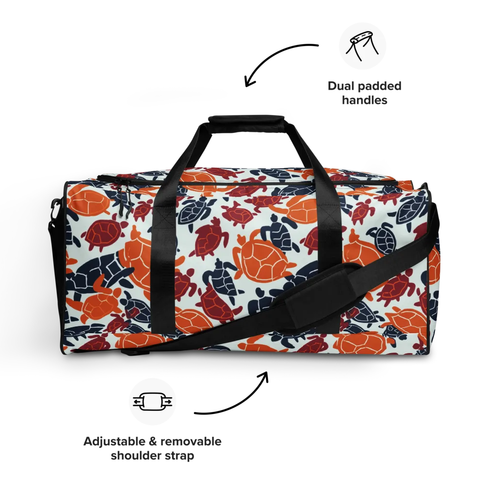 Carapace Parade on Duffle Bag — Front
