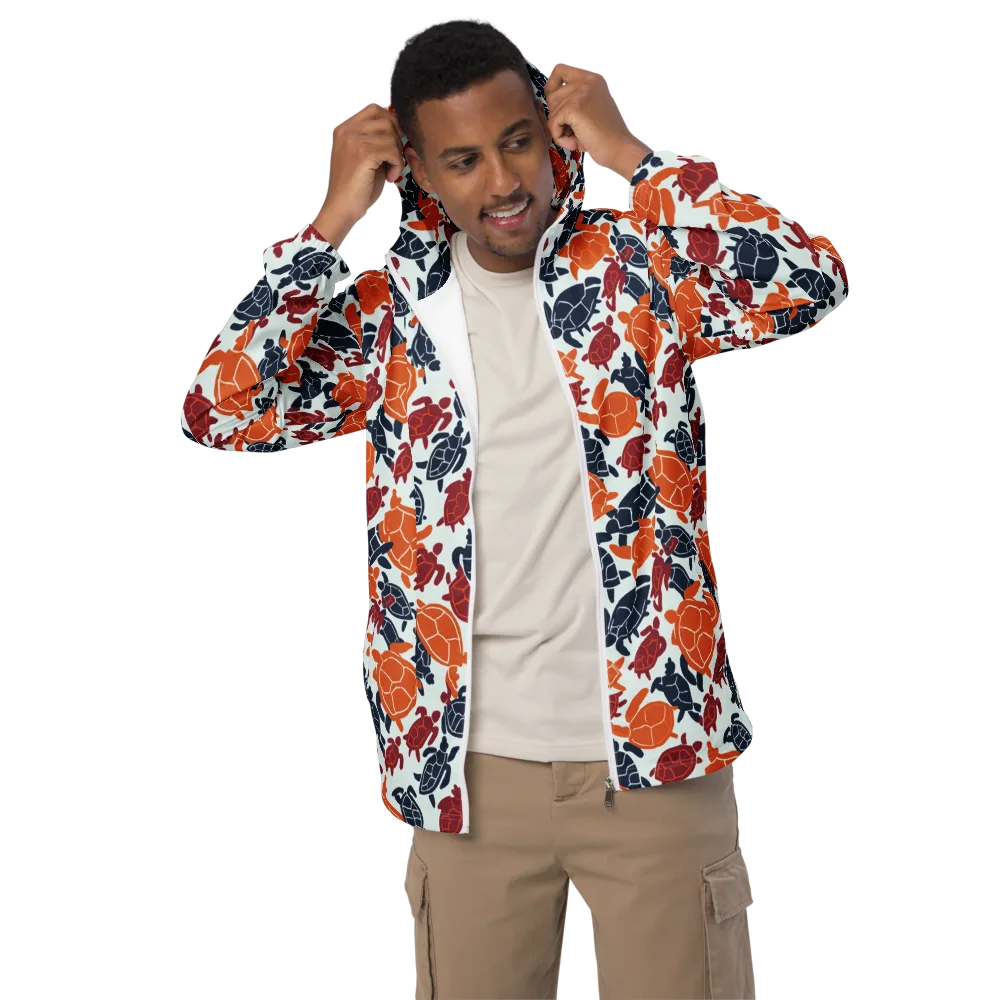 Carapace Parade on Men's Windbreaker — Front