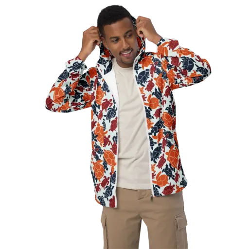 Carapace Parade on a Men's Windbreaker