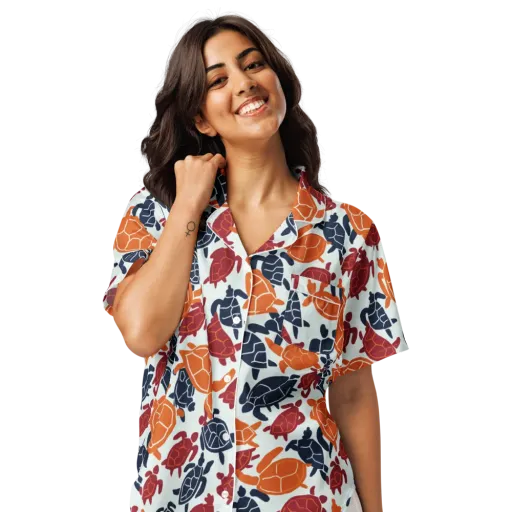 Carapace Parade on a Women's Short Sleeve Pajama Top