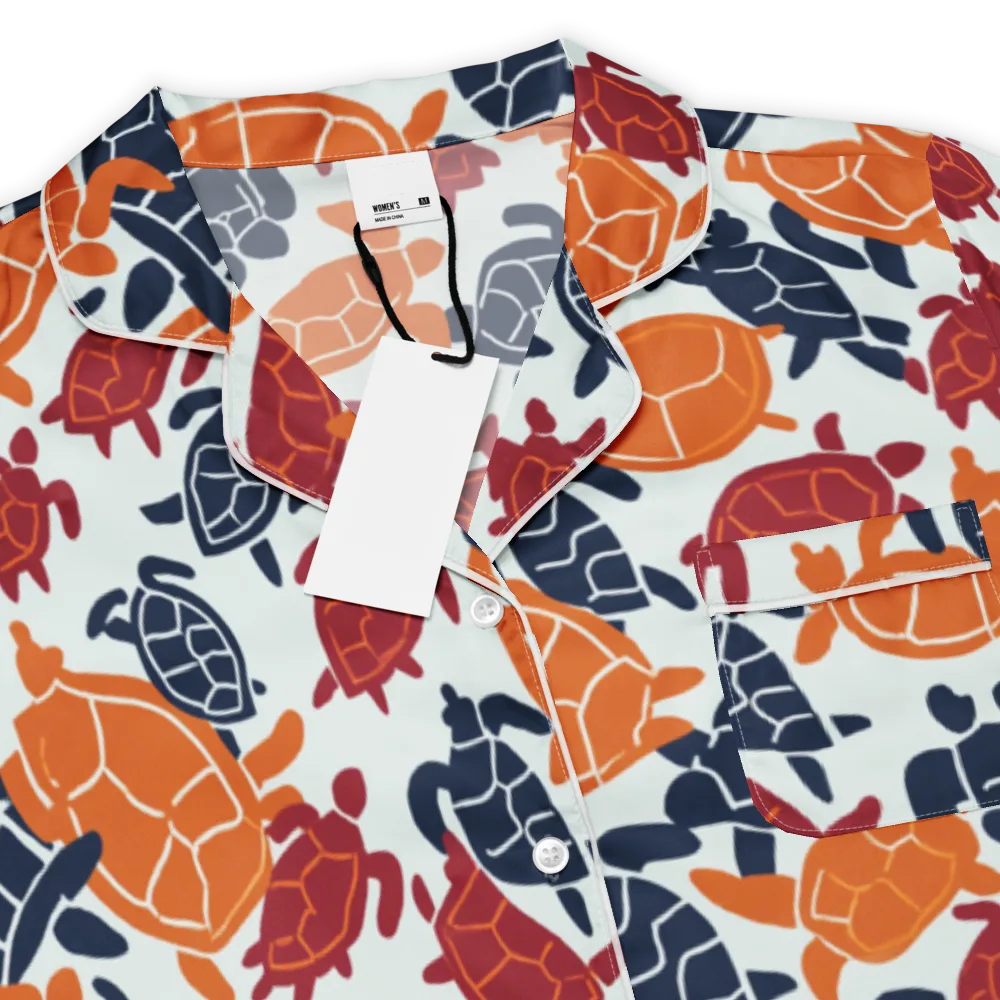 Carapace Parade on Women's Short Sleeve Pajama Top — Product details