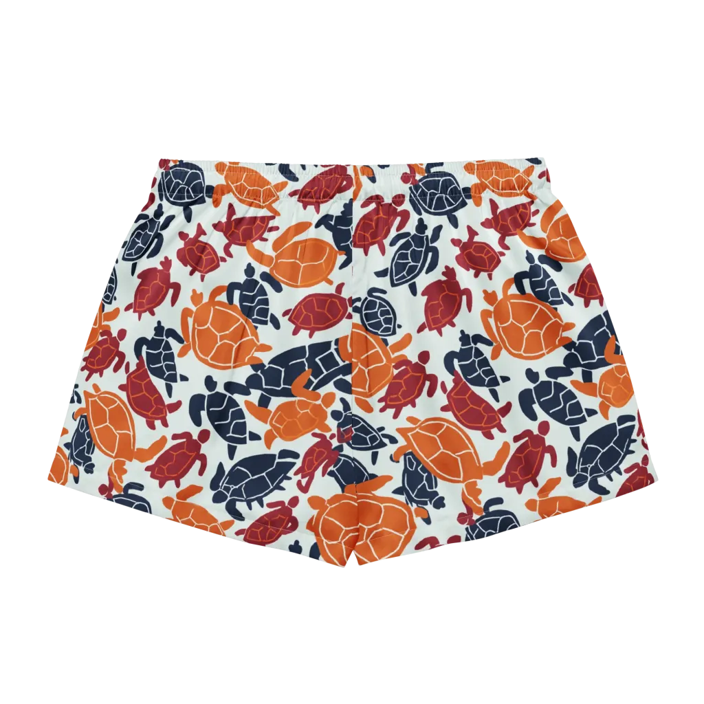 Carapace Parade on Women's Pajama Shorts — Back