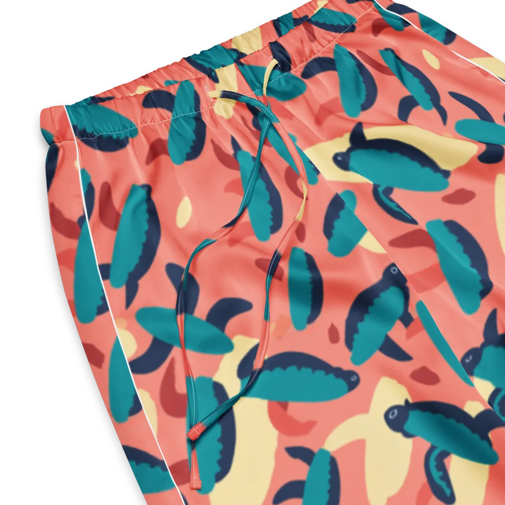 Turquoise Tides on Women's Pajama Pants — Product details
