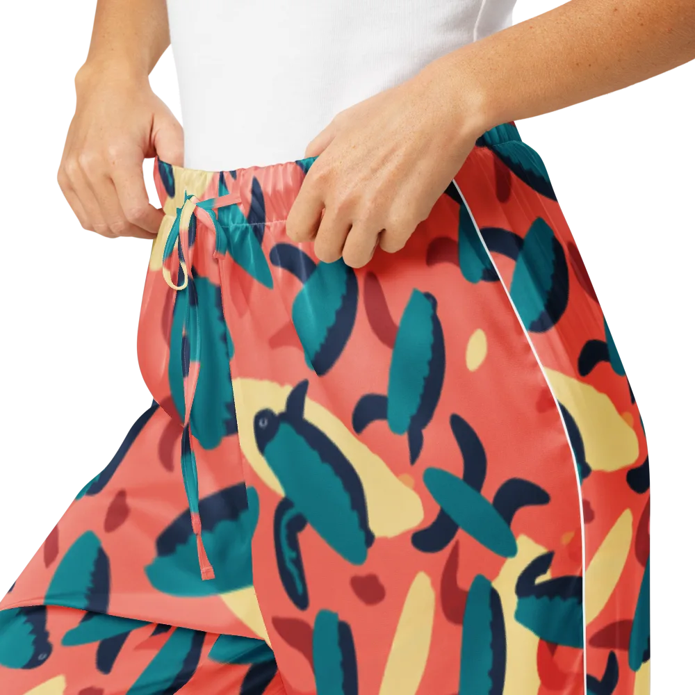Turquoise Tides on Women's Pajama Pants — Product details