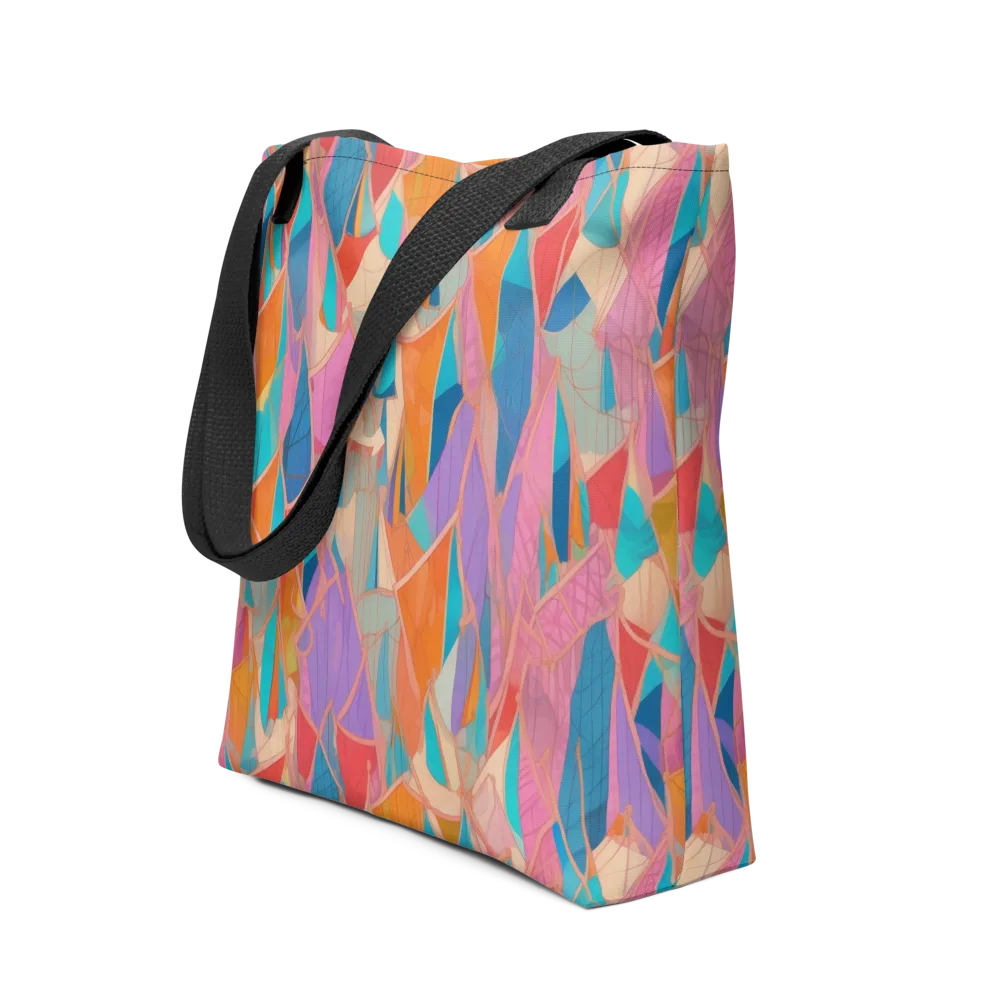 Chromatic Drapery on Tote Bag — Front