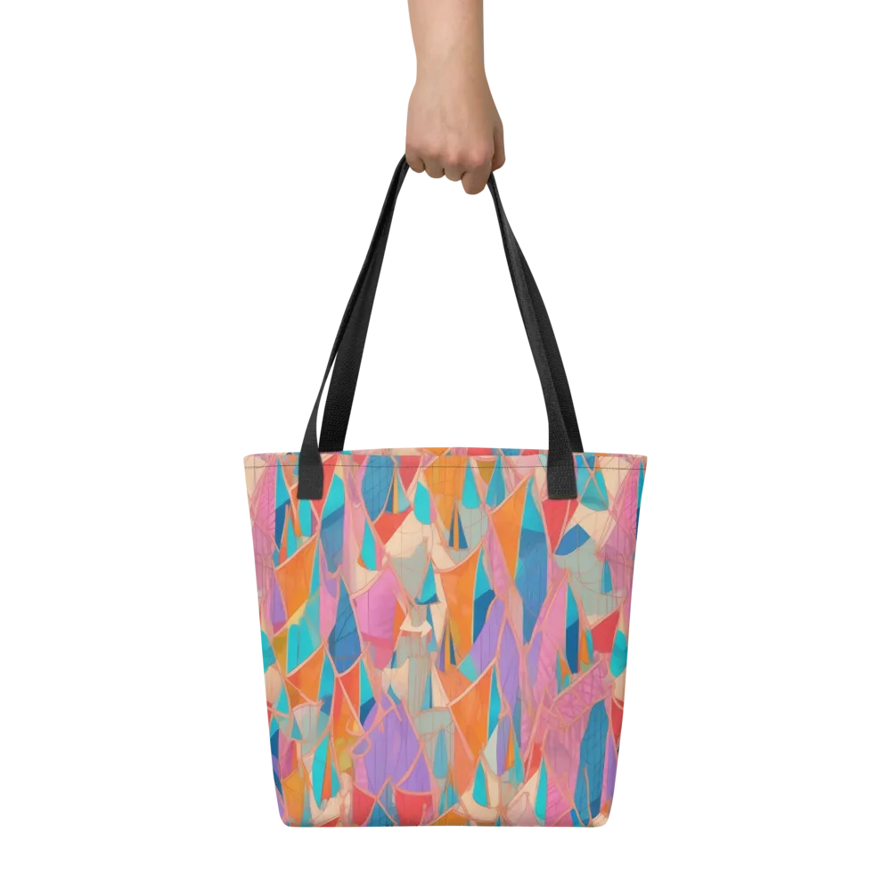 Chromatic Drapery on Tote Bag — Front
