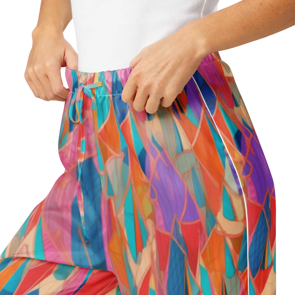 Chromatic Drapery on Women's Pajama Pants — Product details