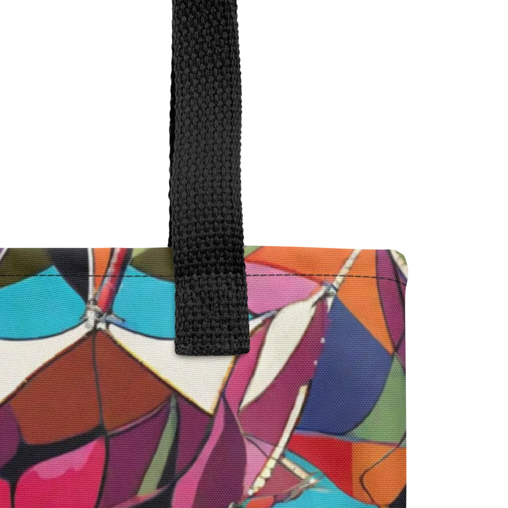 Stained Glass Static on Tote Bag — Product details