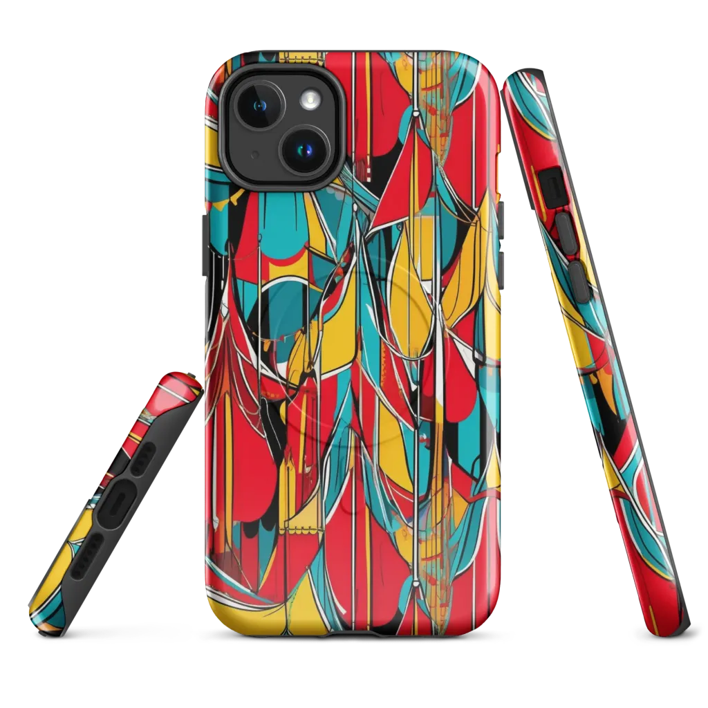 Carnival Drapery on MagSafe Tough Case for iPhone® — Front