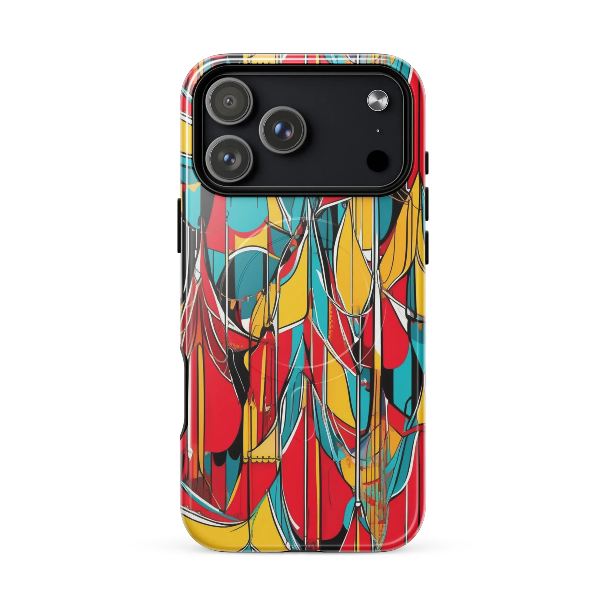 Carnival Drapery on MagSafe Tough Case for iPhone® — Front