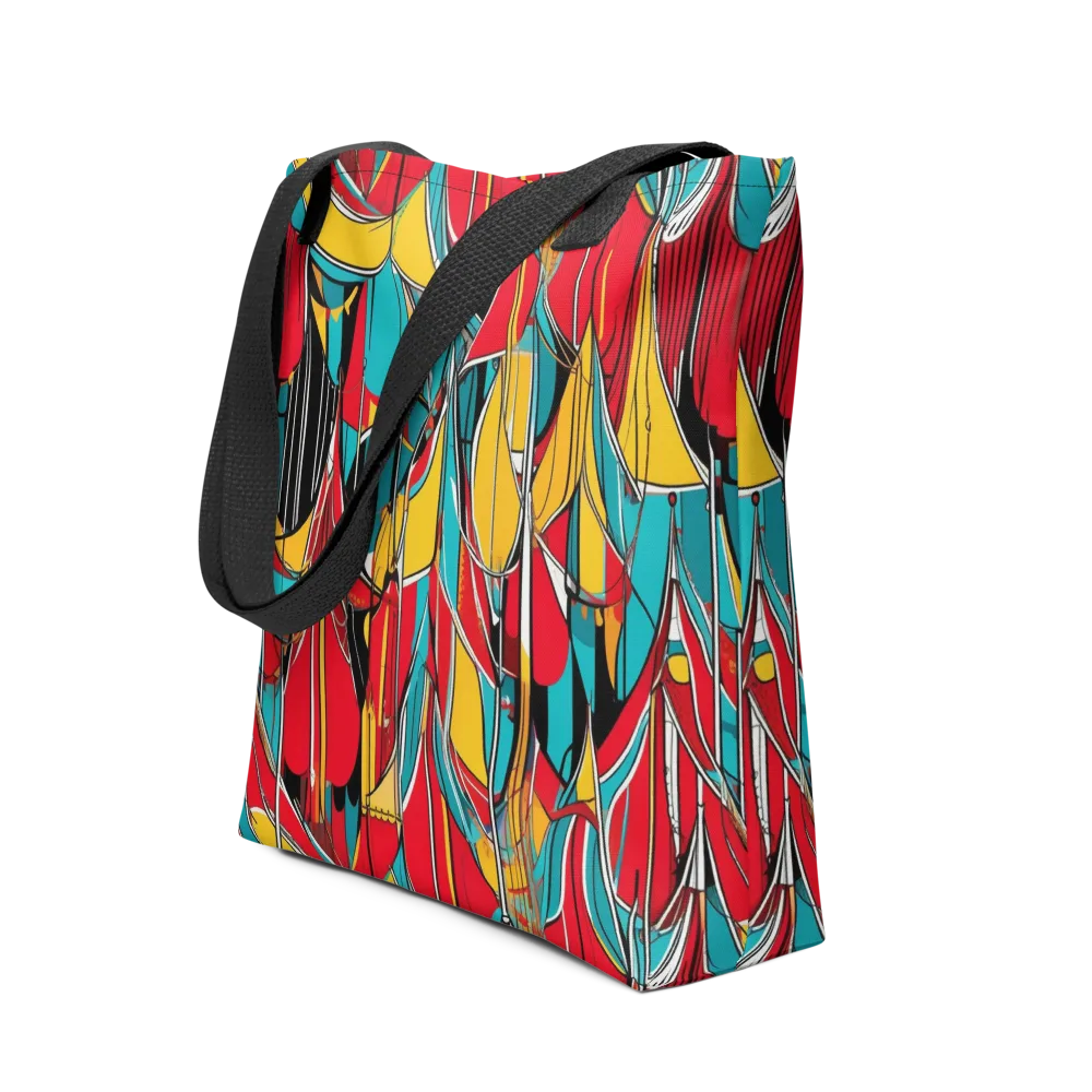 Carnival Drapery on Tote Bag — Front