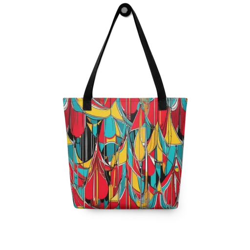 Carnival Drapery on a Tote Bag