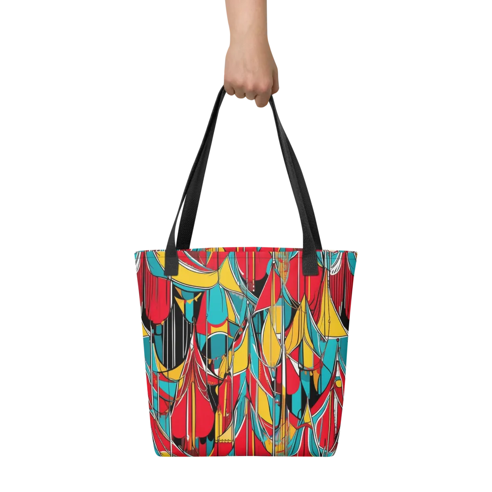 Carnival Drapery on Tote Bag — Front