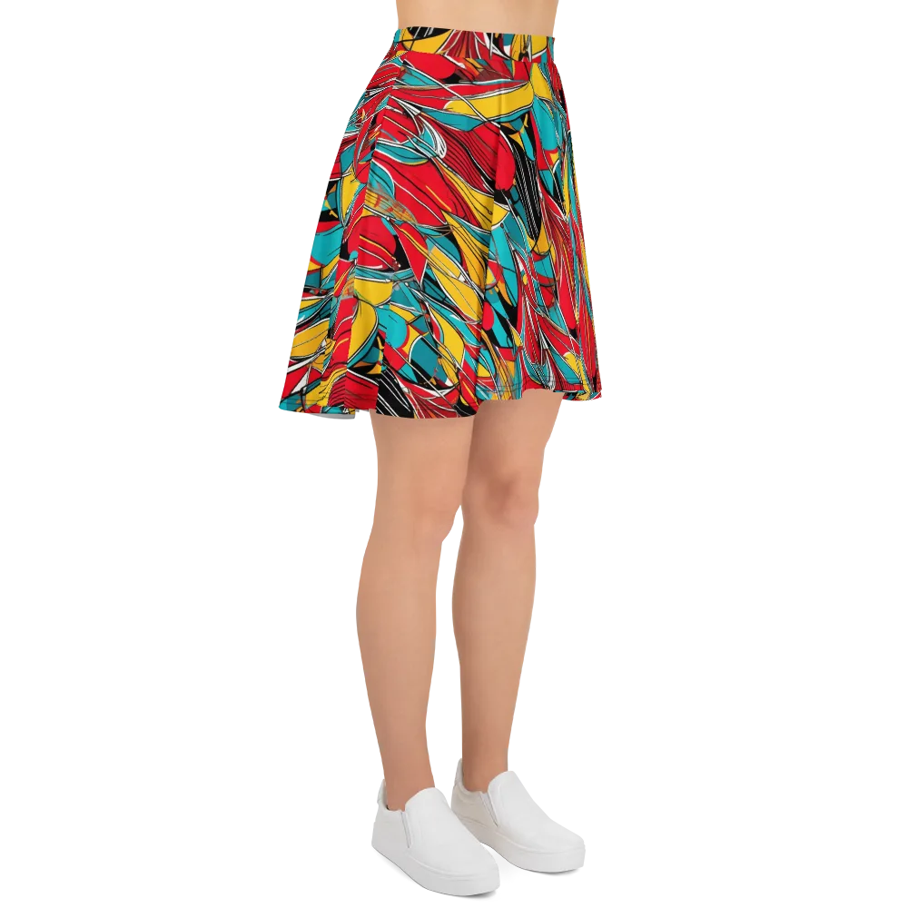 Carnival Drapery on Skater Skirt — Right