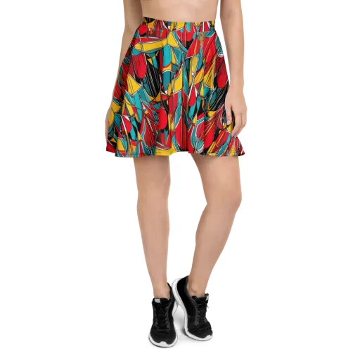 Carnival Drapery on a Skater Skirt