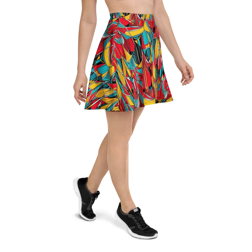 Carnival Drapery on Skater Skirt — Right