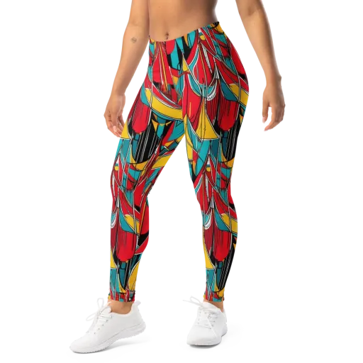 Carnival Drapery on a Leggings