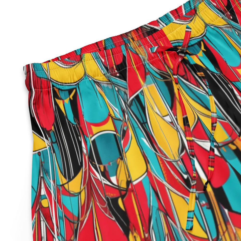 Carnival Drapery on Women's Pajama Shorts — Product details
