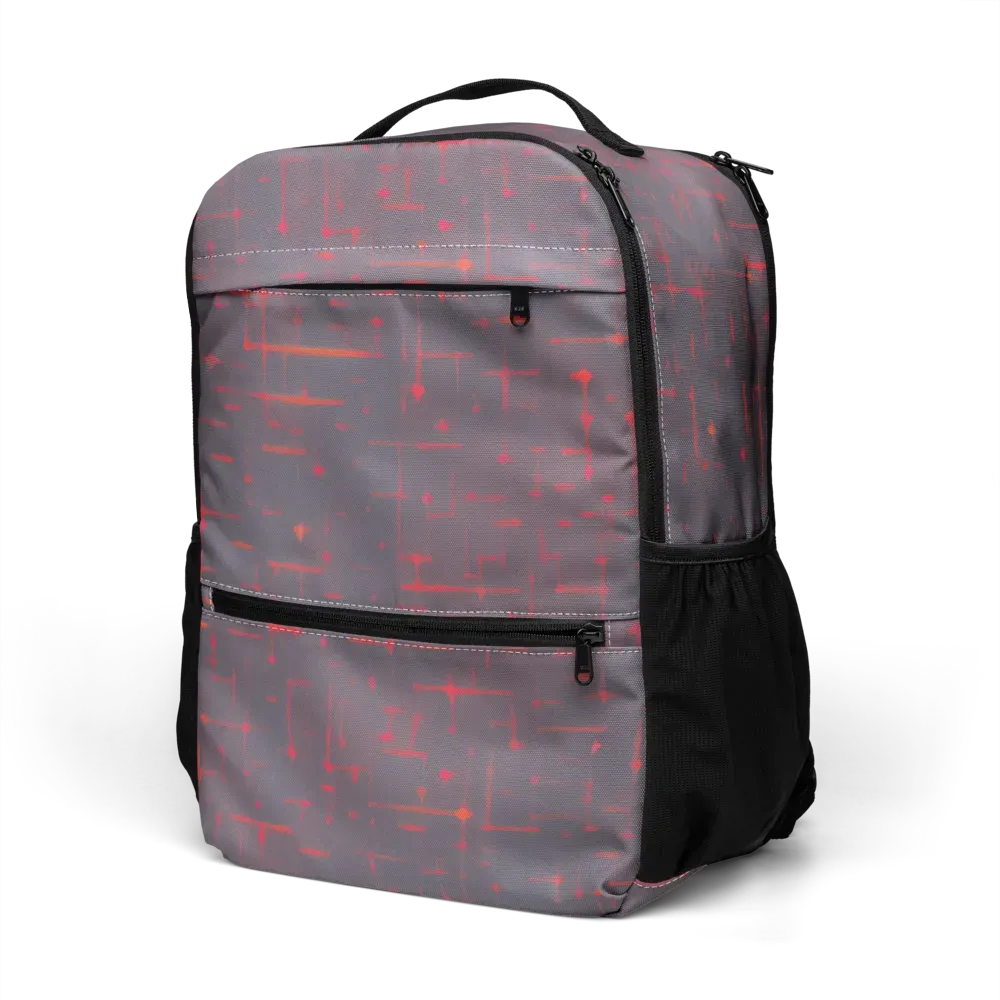 Ember Cipher on Utility Backpack — Left Front