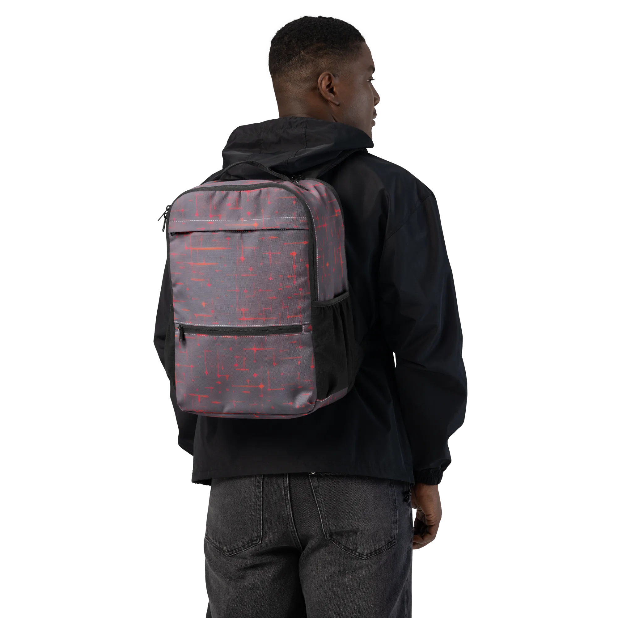 Ember Cipher on Utility Backpack — Back