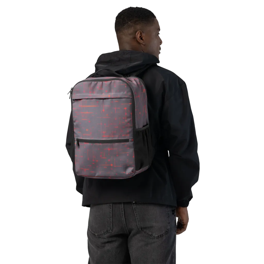 Ember Cipher on Utility Backpack — Back