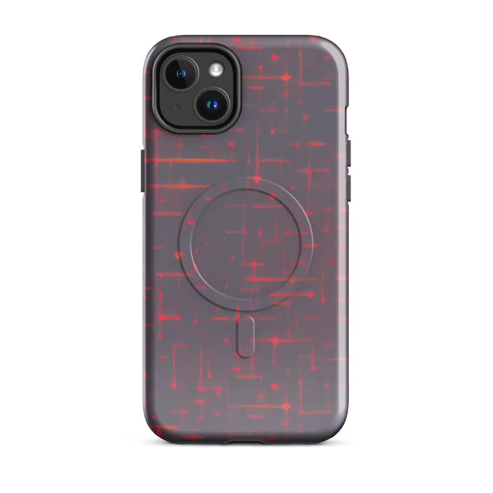 Ember Cipher on MagSafe Tough Case for iPhone® — Front