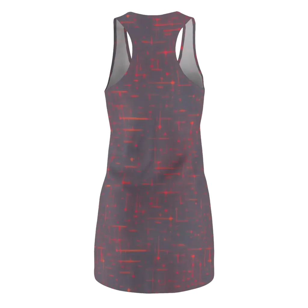 Ember Cipher on Racerback Dress — Back