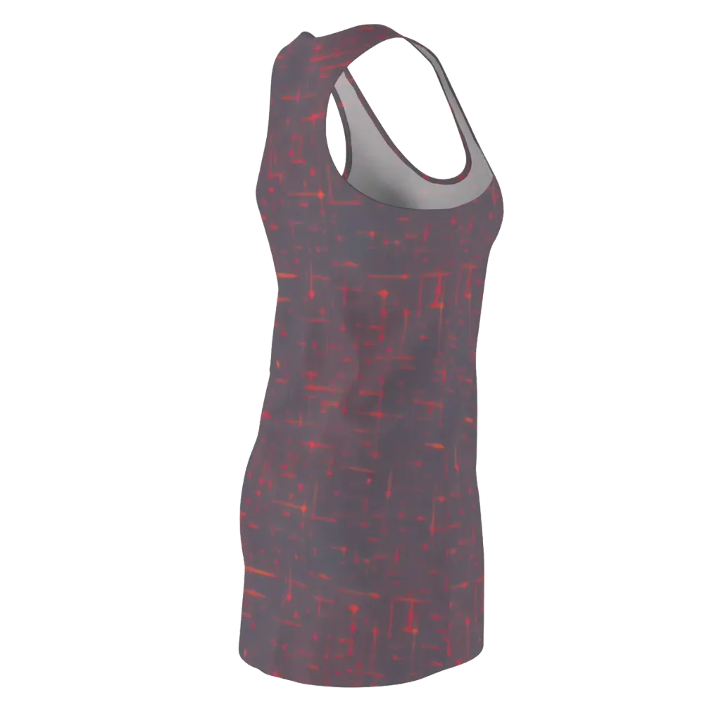 Ember Cipher on Racerback Dress — Back Side