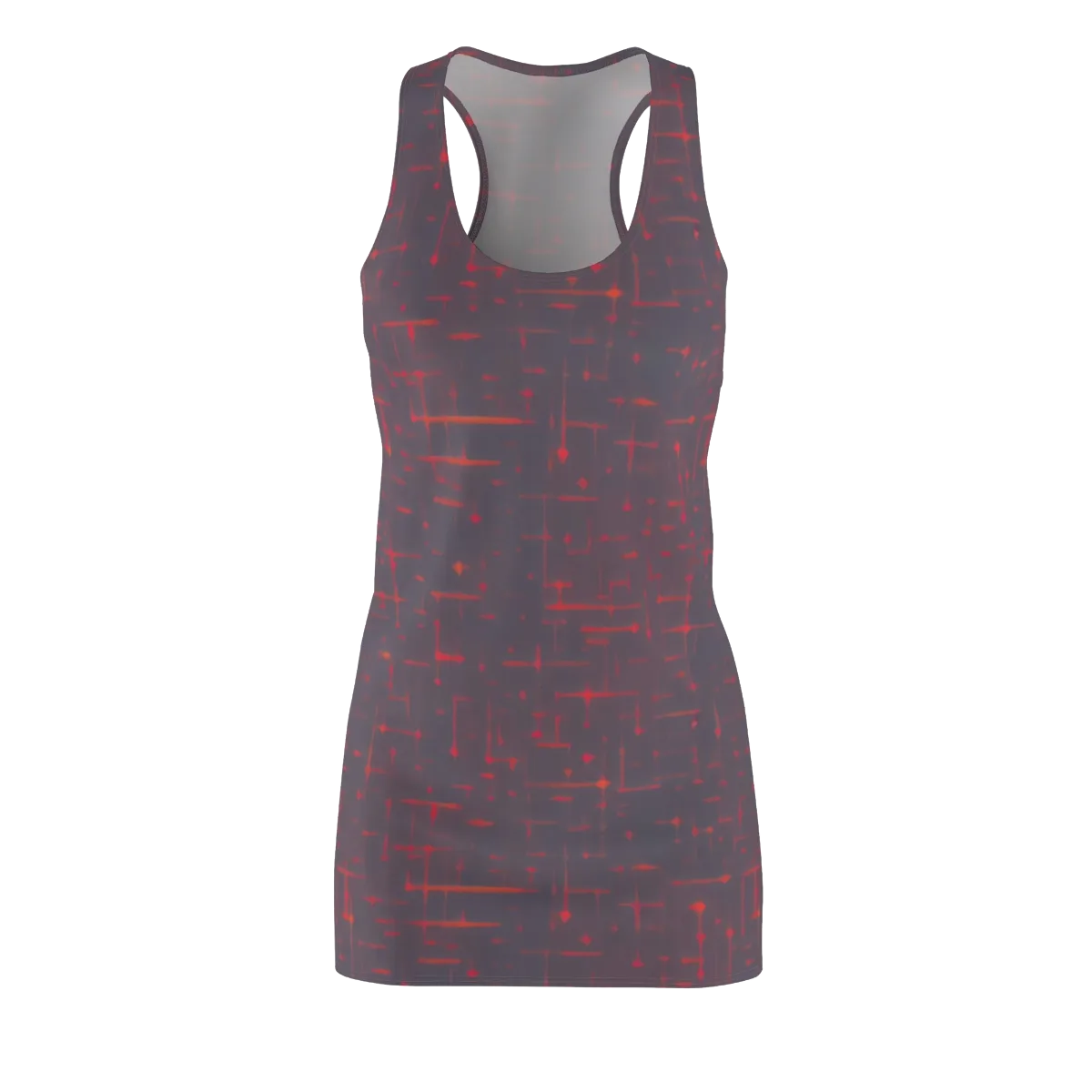 Ember Cipher on Racerback Dress — Front