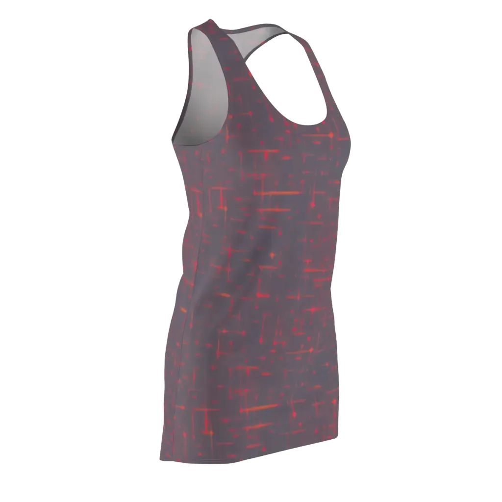 Ember Cipher on Racerback Dress — Front Side