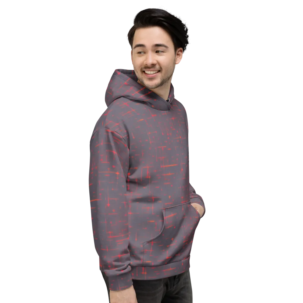 Ember Cipher on Hoodie — Right