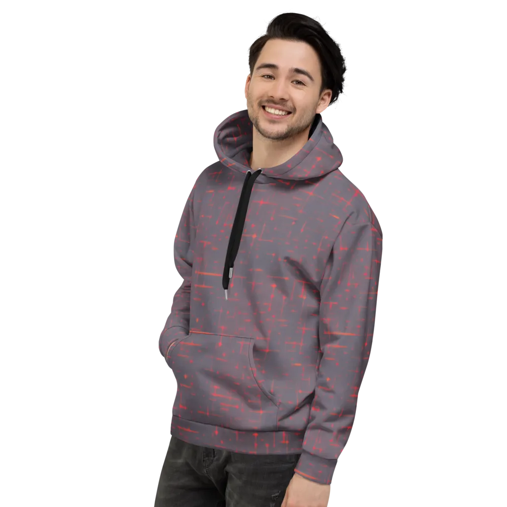 Ember Cipher on Hoodie — Left