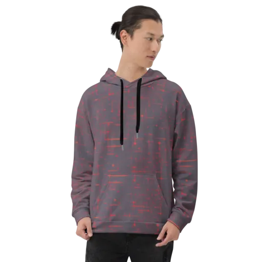 Ember Cipher on a Hoodie