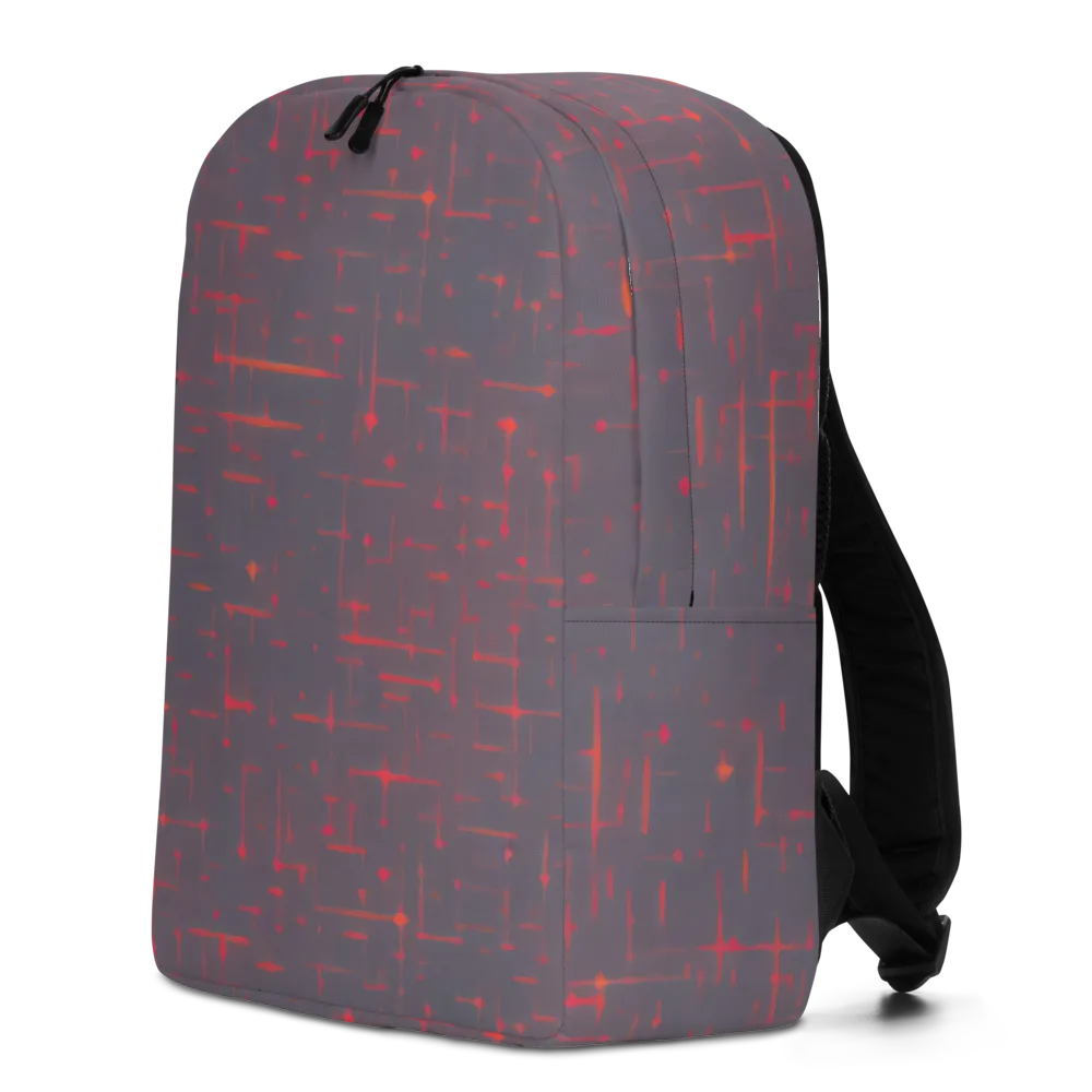 Ember Cipher on Minimalist Backpack — Left
