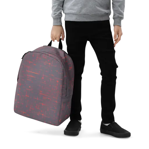 Ember Cipher on a Minimalist Backpack