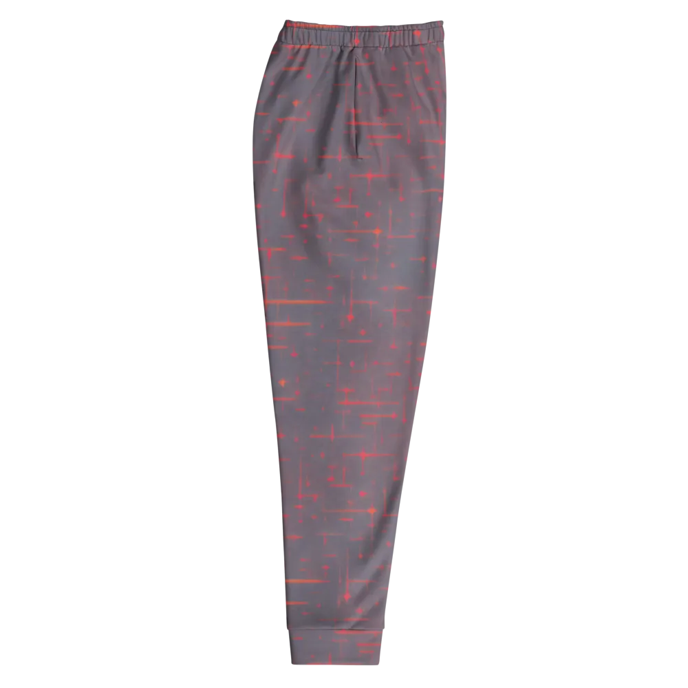 Ember Cipher on Men's Joggers — Right