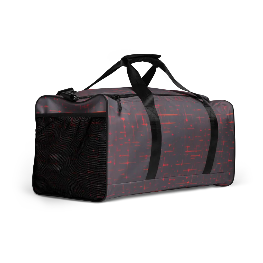 Ember Cipher on Duffle Bag — Right Front