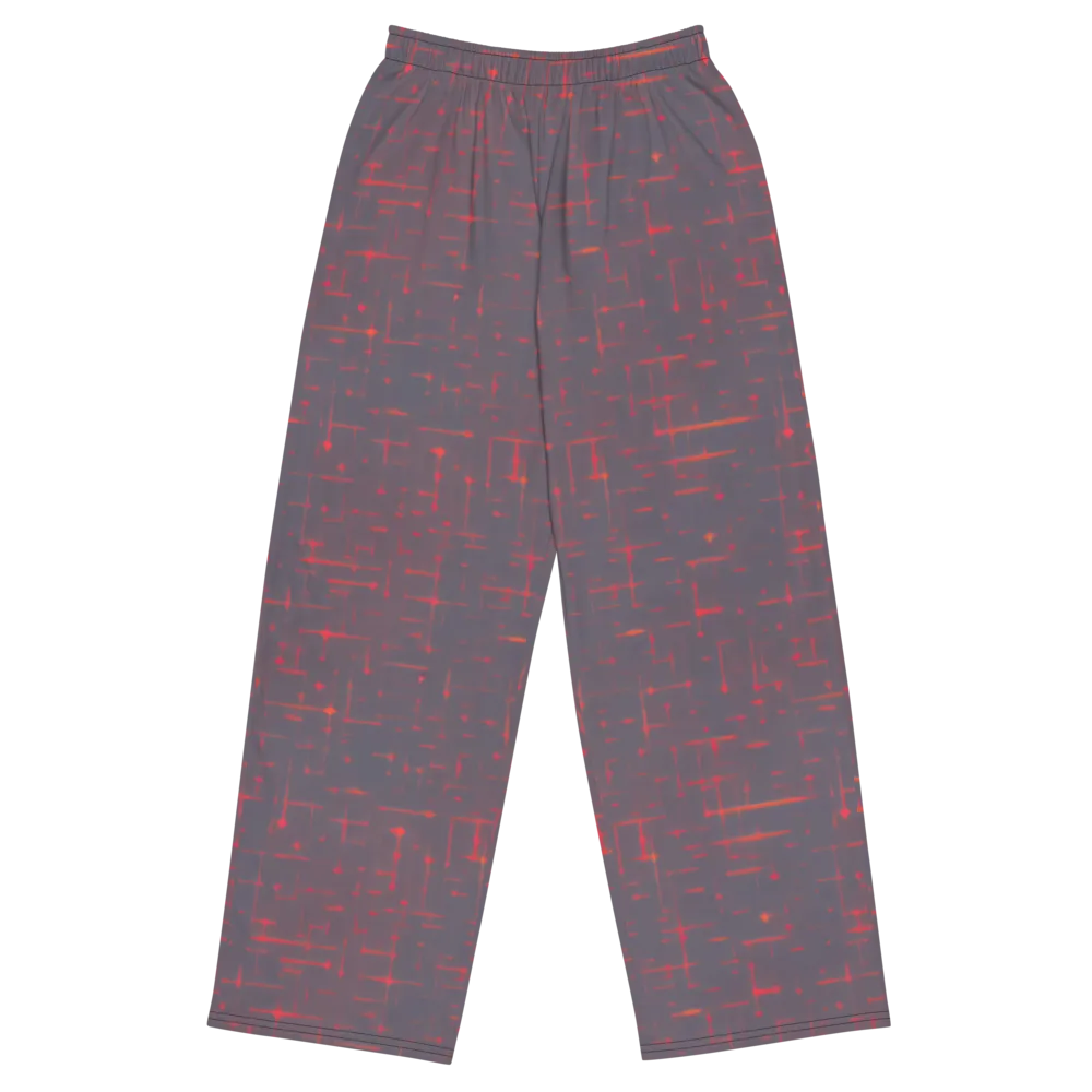 Ember Cipher on Wide-Leg Pants — Front