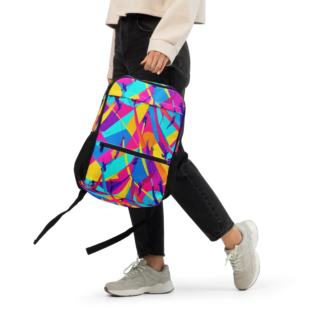 Chromatic Aerial on Utility Backpack — Front