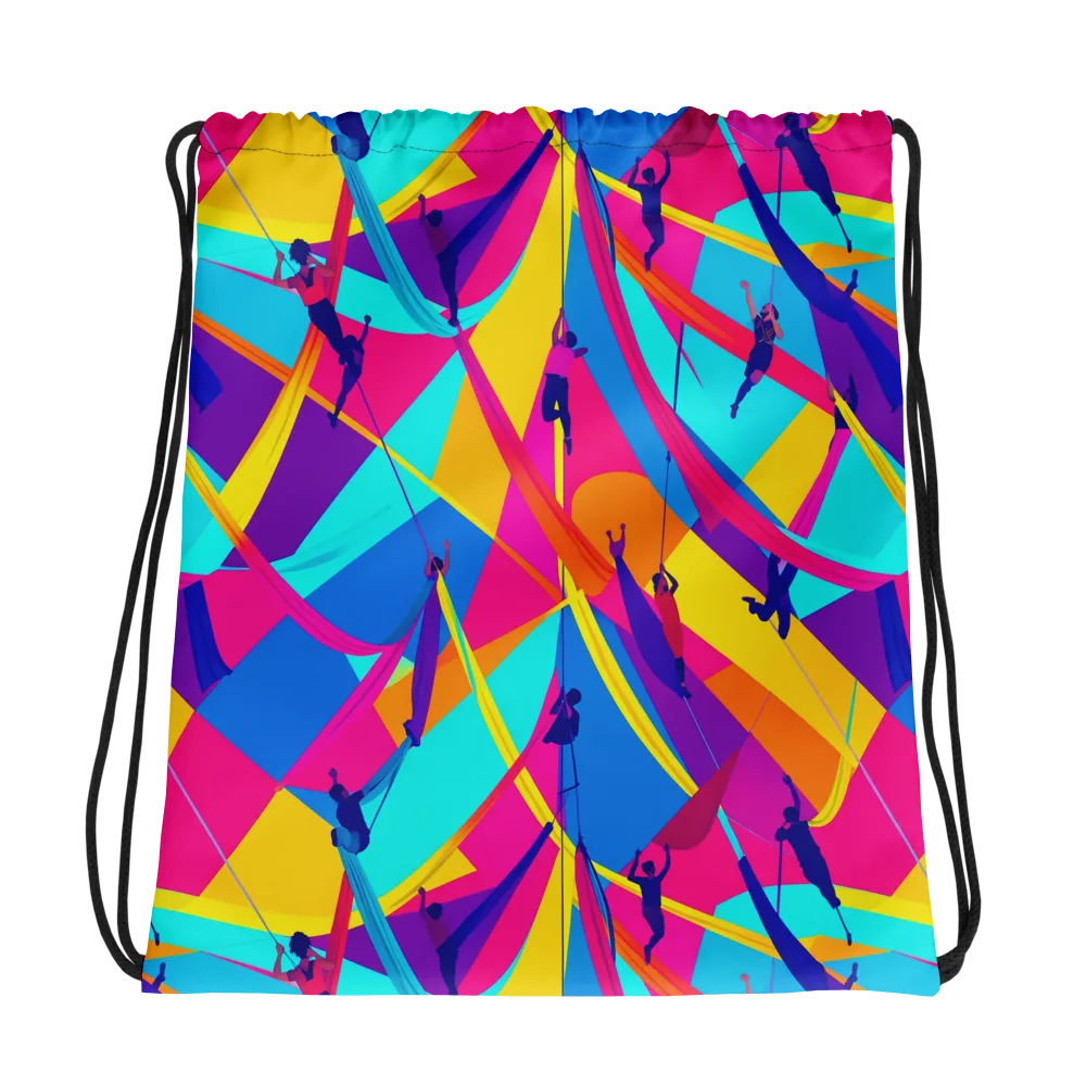 Chromatic Aerial on Drawstring Bag — Photo