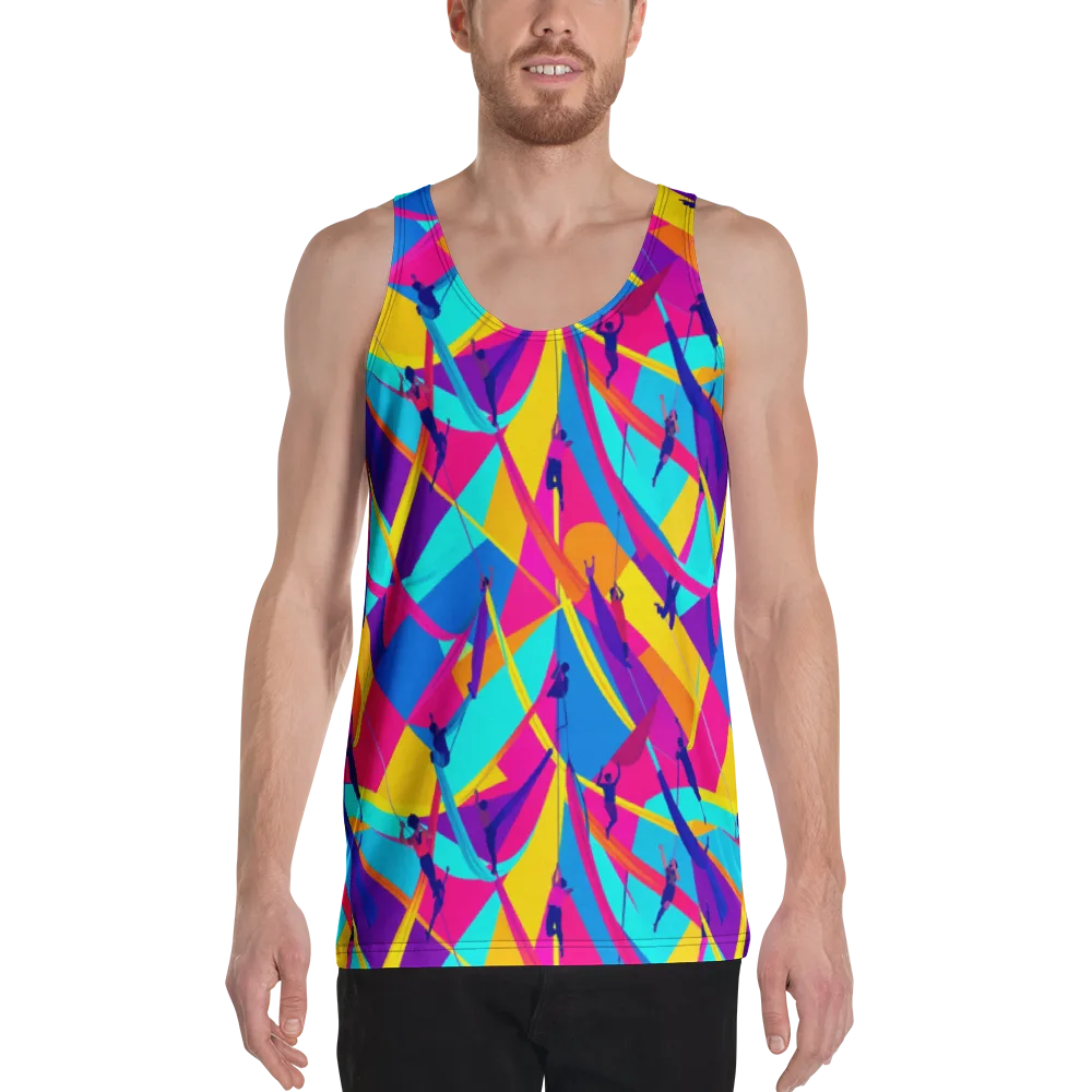 Chromatic Aerial on Men's Tank Top — Front