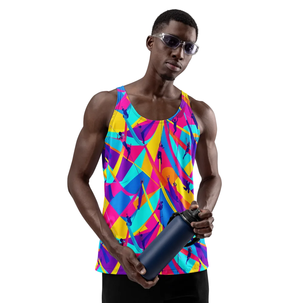 Chromatic Aerial on Men's Tank Top — Front