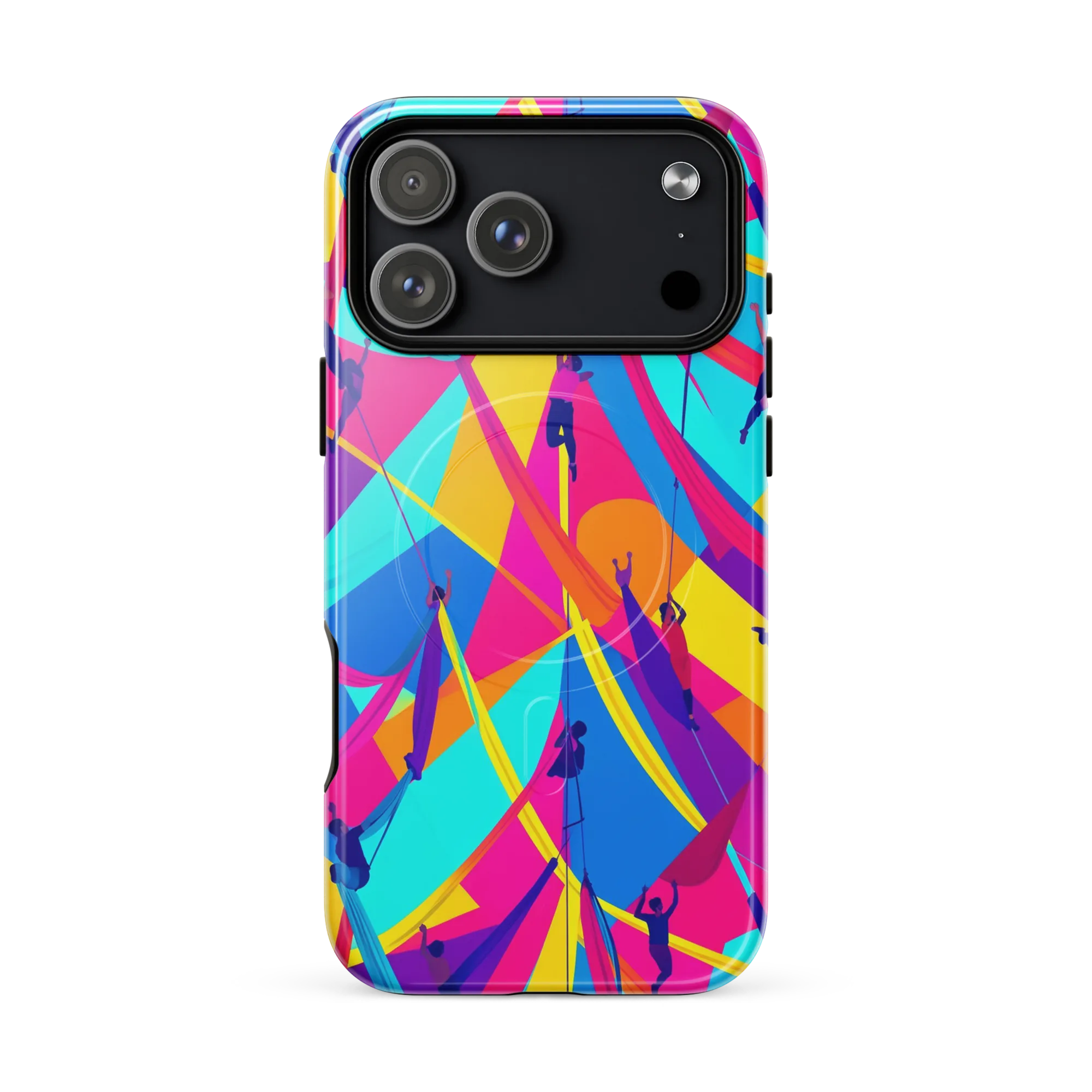 Chromatic Aerial on MagSafe Tough Case for iPhone® — Front