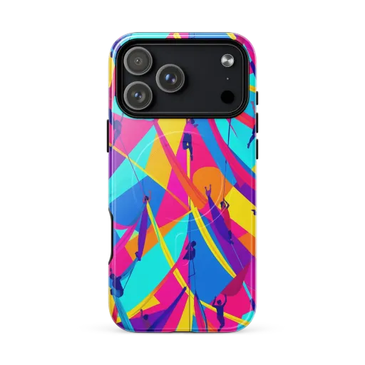 Chromatic Aerial on a MagSafe Tough Case for iPhone®